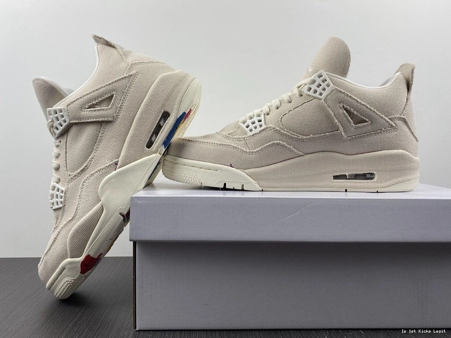 - Canvas Retro (W) 4 DQ4909-100 Jordan Blank 0413